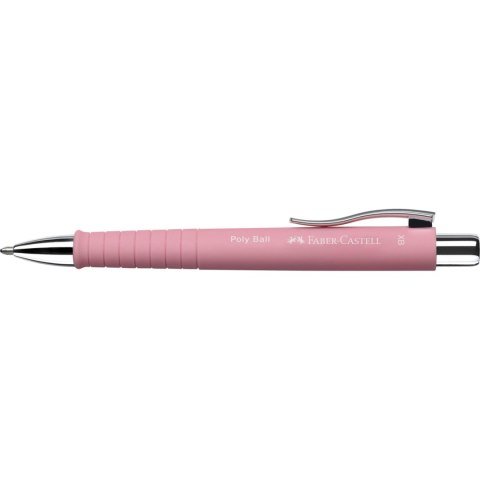 Długopis FABER-CASTELL POLY BALL PUDROWO RÓŻOWY 241127 FC EAN : 6933256643568