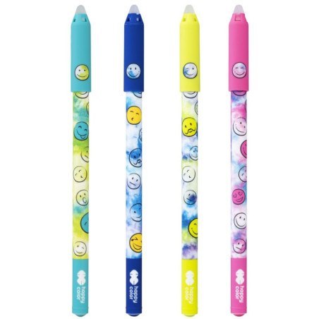 Długopis HAPPY COLOR SMILE 0,5mm (USZAKI) wymazywalny EAN : 5905130037078 HA 4120 01Sm-3