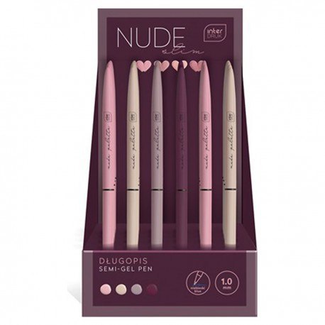Długopis INTERDRUK NUDE slim EAN : 5902277313270