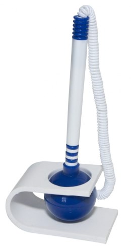 Długopis OFFICE PRODUCTS przylepny stojący KULKA 17016411-01 NIEBIESKI EAN : 5901503693681