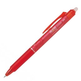 Długopis żelowy PILOT FRIXION POINT CLICKER wymazywalny wyciskany CZERWONY 0,5mm BL-FRP5-B EAN : 4902505604416/4902505417368