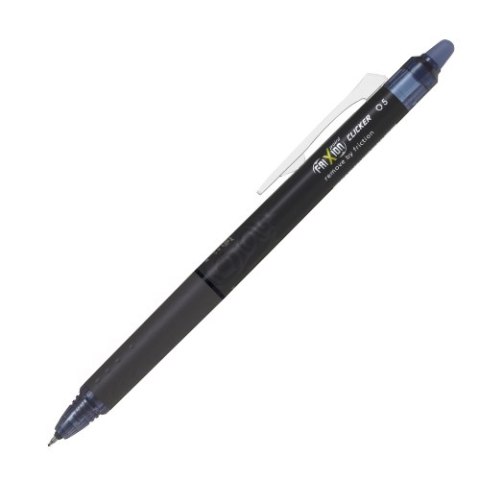 Długopis żelowy PILOT FRIXION POINT CLICKER wymazywalny wyciskany GRANATOWY 0,5mm BL-FRP5-B EAN : 4902505604447