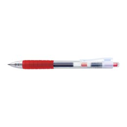Długopis żelowy automatyczny Fast Gel 0,7 FABER CASTELL czerwony