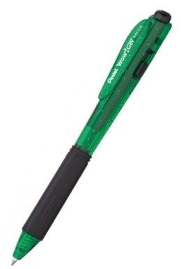 Długopis żelowy automatyczny Pentel WOW! Gel K437CR zielony