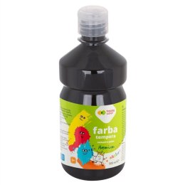 Farba HAPPY COLOR tempera CZARNA 500ml 3310 0500-9 EAN : 5905130107320