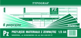 PZ (6 pozycyjne) Typograf 1/3 A4