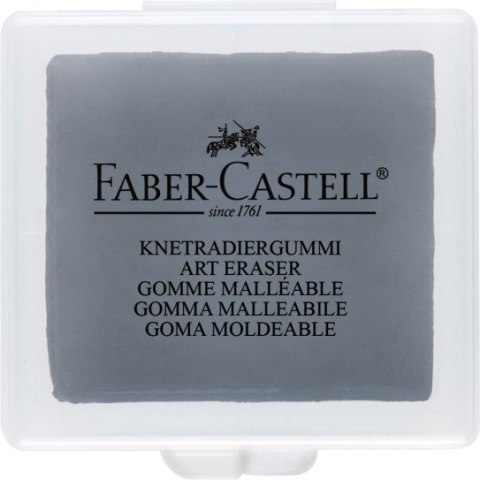 Gumka do mazania FABER-CASTELL CHLEBOWA szara w etui 127220FC EAN : 9556089009225