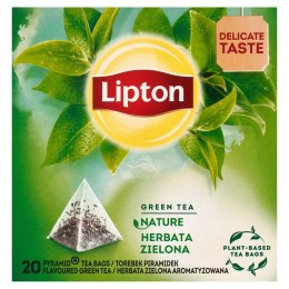 Herbata LIPTON ZIELONA orzeźwiająca FRESH NATURE /20/ EAN : 5063270103647 SP-105429