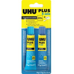 KLEJ UHU ŻYWICZNO- EPOKSYDOWY PLUS 2 x 15ml 40381 UHU EAN : 4026700403817