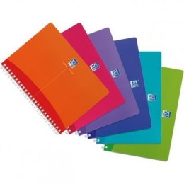 KOŁONOTATNIK OXFORD MY COLOURS PP A5/90K KRATKA 100102483 EAN: 3020120029337