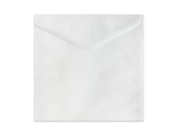 Koperta ozdobna GALERIA PAPIERU 160x160mm KALKA BIAŁA 110G /10/ 280395