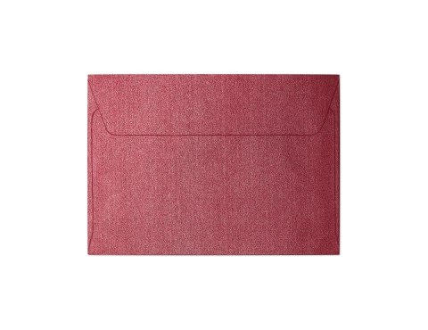 Koperta ozdobna GALERIA PAPIERU C6 CZERWONA PEARL 120G /10/ 280217