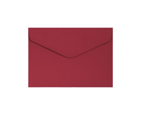 Koperta ozdobna GALERIA PAPIERU C6 GŁADKA CZERWONA 120g 280287 /10 szt/