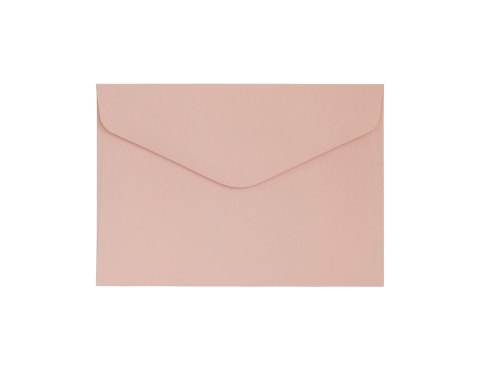 Koperta ozdobna GALERIA PAPIERU C6 GŁADKA PUDROWY RÓŻ 130g 280235 /10 szt/ satynowana