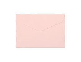 Koperta ozdobna GALERIA PAPIERU C6 GŁADKA RÓŻOWA 130g 280226 /10 szt/ satynowana