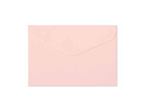 Koperta ozdobna GALERIA PAPIERU C6 GŁADKA RÓŻOWA 130g 280226 /10 szt/ satynowana