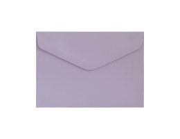 Koperta ozdobna GALERIA PAPIERU C6 LAWENDOWA GŁADKA SATYNOWA 130g /10/ 280234