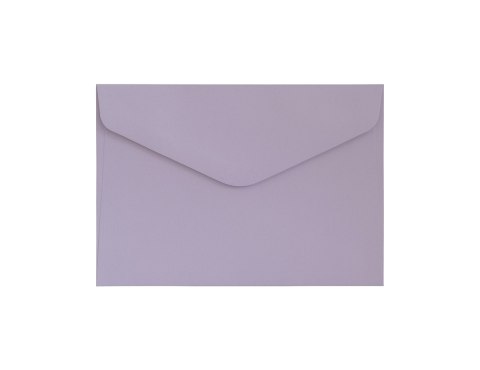 Koperta ozdobna GALERIA PAPIERU C6 LAWENDOWA GŁADKA SATYNOWA 130g /10/ 280234