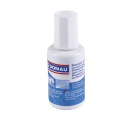 Korektor w płynie DONAU 20ml Z GĄBKĄ 7612001PL-99 na bazie wody /drugi kod 7614001PL-99/