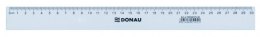 Linijka DONAU 30cm plastikowa TRANSPARENTNA 7053001PL-99 EAN : 5901498051022