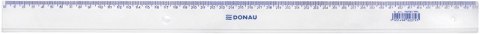 Linijka DONAU 50cm plastikowa TRANSPARENTNA 7055001PL-00 EAN : 5901498051183