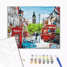 MALOWANIE PO NUMERACH BRUSHME 40x50cm BR-BS33932 EAN : 5901498127925 godzina szczytu w Londynie