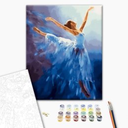 MALOWANIE PO NUMERACH BRUSHME 40x50cm BR-BS34829 EAN : 5901498126041 baletnica w powietrzu