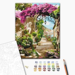 MALOWANIE PO NUMERACH BRUSHME 40x50cm BR-BS53739 EAN : 5901498126102 Łuk kwiatów