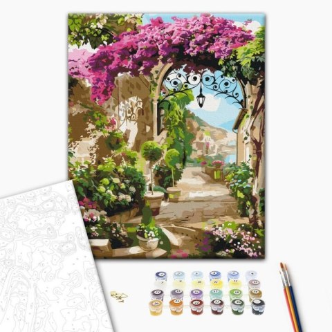 MALOWANIE PO NUMERACH BRUSHME 40x50cm BR-BS53739 EAN : 5901498126102 Łuk kwiatów