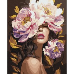 MALOWANIE PO NUMERACH IDEYKA 40x50cm IY-KH8443 EAN : 4823104360902 metallic w zapachu piwoni