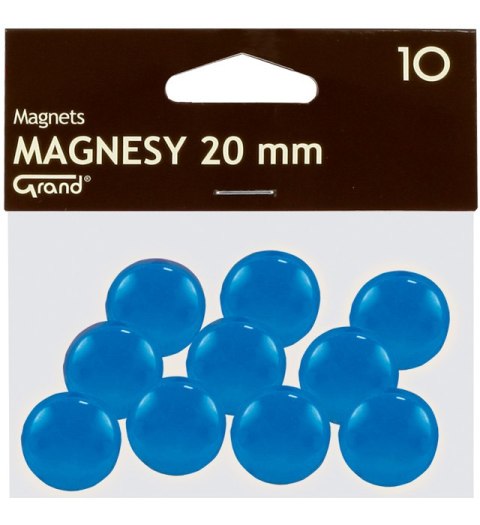 Magnesy GRAND 20mm NIEBIESKIE 130-1690 /10/ EAN : 5903364258634