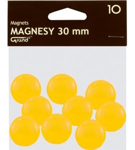 Magnesy GRAND 30mm ŻÓŁTE 130-1698 /10/