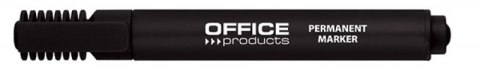 Marker OFFICE PRODUCTS permamentny CZARNY ścięty 1-5mm 17071311-05