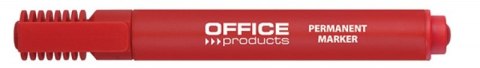 Marker OFFICE PRODUCTS permamentny CZERWONY ścięty 1-5mm 17071311-04