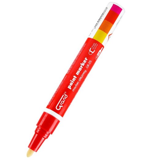 Marker olejowy GRAND GR-25 CZERWONY 160-1964