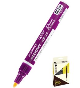 Marker olejowy GRAND GR-25 FIOLETOWY 160-2009