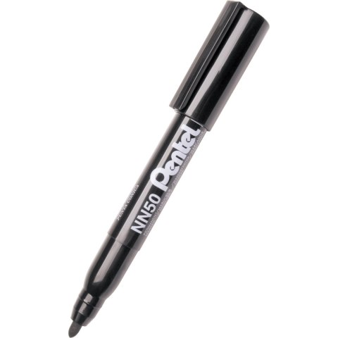 Marker permanentny Pentel NN50 okrągła końcówka czarny