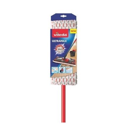Mop z drążkiem VILEDA ULTRAMAX płaski domowy deska kij nakładka 155741 EAN : 4023103201200