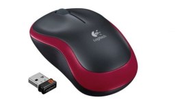 Mysz LOGITECH NANO M-185 RED CZERWONA bezprzewodowa NANO