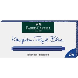 Naboje atramentowe FABER CASTELL NIEBIESKIE DŁUGIE /6/ kartonik 185524 FC EAN : 4005401855248