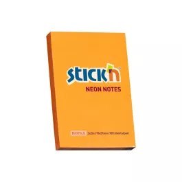 Notes samop. STICK 76x51mm NEON POMARAŃCZOWY 21160