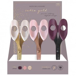 Nożyczki INTERDRUK 16cm SATIN GOLD EAN : 5902277341259