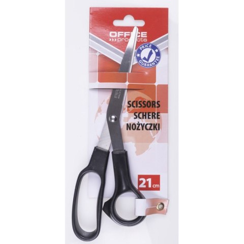 Nożyczki OFFICE PRODUCTS 21cm CZARNE 18252111-05