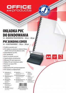 Okładka do bindowania FOLIA A4 0.20mm OFFICE PRODUCTS 20222015-90