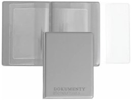 Okładka na dokumenty BIURFOL na dowód rejestracyjny KOD-06-01 SILVER EAN : 5907214005225