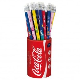 Ołówek INTERDRUK COCA COLA HB z gumką mix EAN : 5902277383068