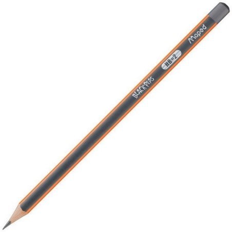 Ołówek MAPED BLACKPEPS HB bez gumki 850021FC EAN : 3154148500216