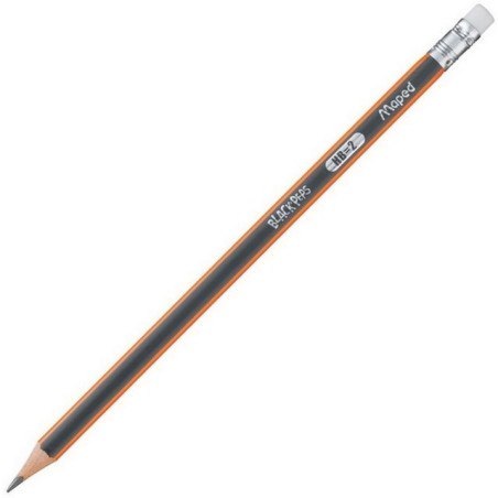Ołówek Maped Black'Peps z gumką HB