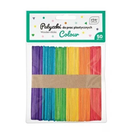 PATYCZKI INTERDRUK KOLOROWE 113x10 /50/ EAN : 5902277337252