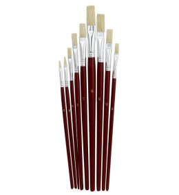PĘDZLE GRAND płaskie 882 B /9 szt/ płaskie 170-1415